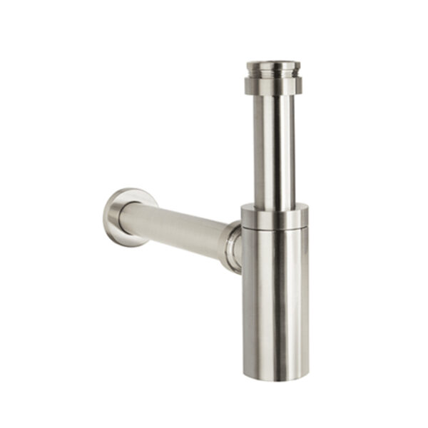 Marli Bottle Trap Round - Brushed Nickel