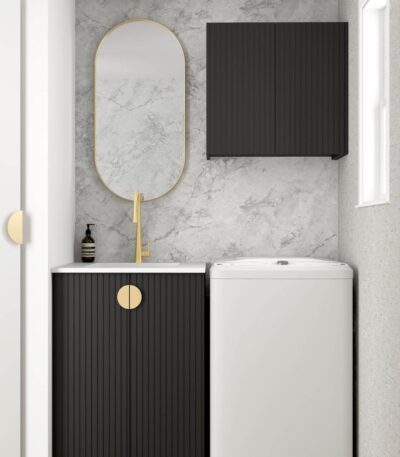 Marlo Black Mini Laundry