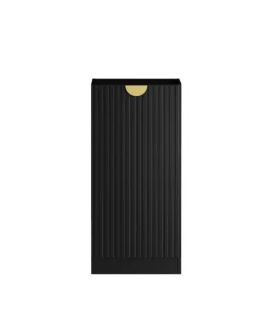 Marlo Laundry 415 Fluted Black Base Cabinet