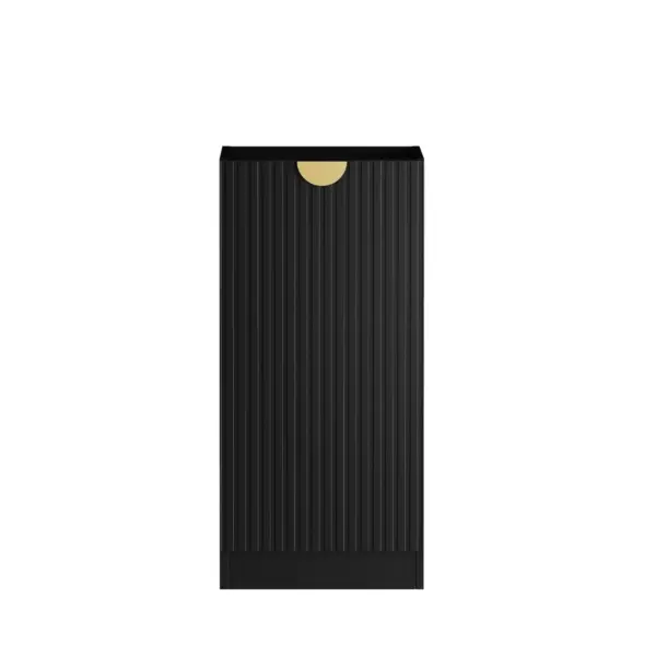 Marlo Laundry 415 Fluted Black Base Cabinet