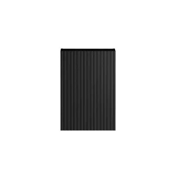 Marlo Laundry 415 Fluted Black Wall Cabinet