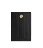 Marlo Laundry 630 Fluted Black Base Cabinet