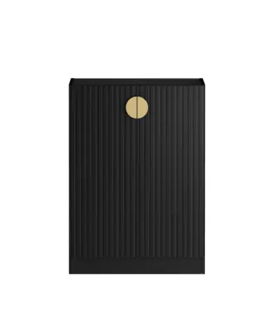 Marlo Laundry 630 Fluted Black Base Cabinet