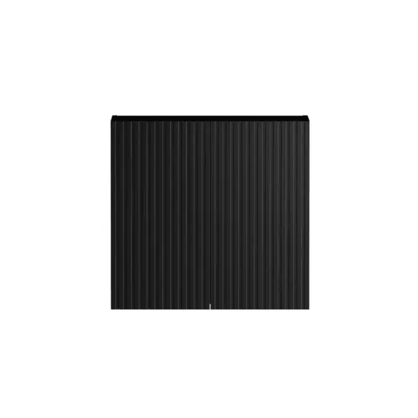 Marlo Laundry 630 Fluted Black Wall Cabinet
