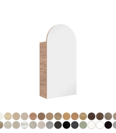 Marlowe Arch Mirror Cabinet, 400 x 800mm