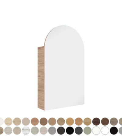 Marlowe Arch Mirror Cabinet, 600 x 1000mm