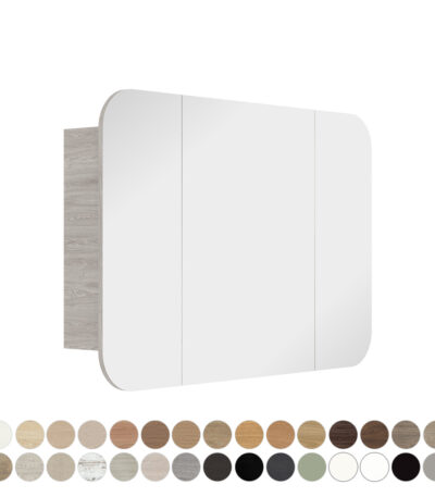 Marlowe Soft Square Mirror Cabinet, 1200 x 800mm