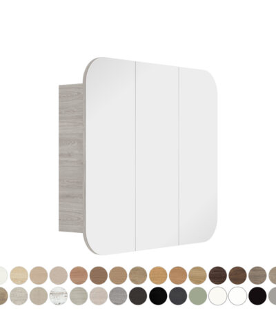 Marlowe Soft Square Mirror Cabinet, 900 x 800mm