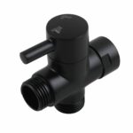 Matt Black Bidet Diverter | OX001.ST
