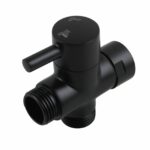 Matt Black Bidet Diverter | OX001.ST