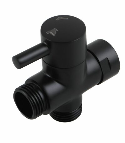 Matt Black Bidet Diverter | OX001.ST
