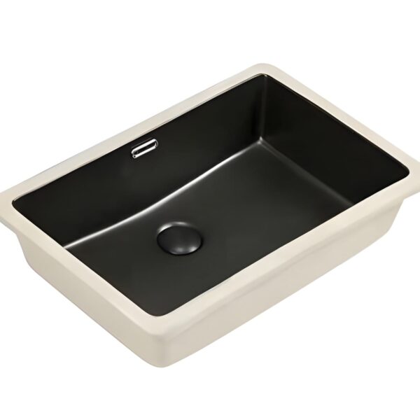 Matt Black - Under Counter Basin - 545x380x180mm | PU5438MB