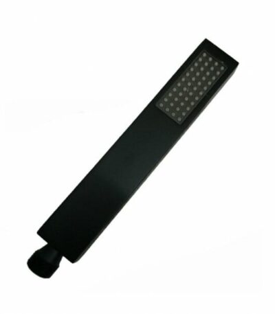 Matte Black Brass Square Handheld Shower Spray Head | OX-S5.HHS