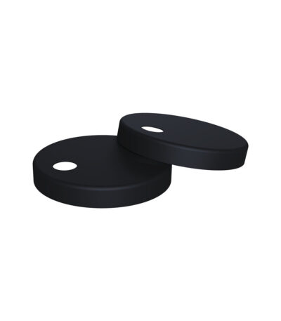 Matte Black Seat Hinge Covers for Standard Seats