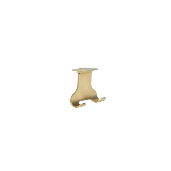 Maya Razor Hook - Brushed Brass
