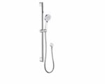 Maya Round Brass Multi-function Sliding Shower Set - Chrome | PSH029