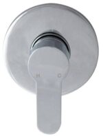 Maya Round Spoon Shaped Handle Wall Mixer - Chrome | PCR3001