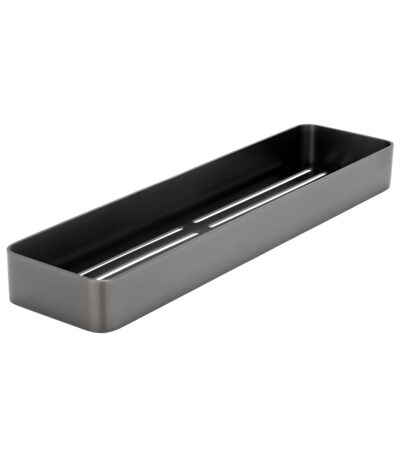 Maya Shower Caddy - Brushed Gunmetal
