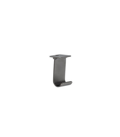 Maya Shower Hook - Brushed Gunmetal