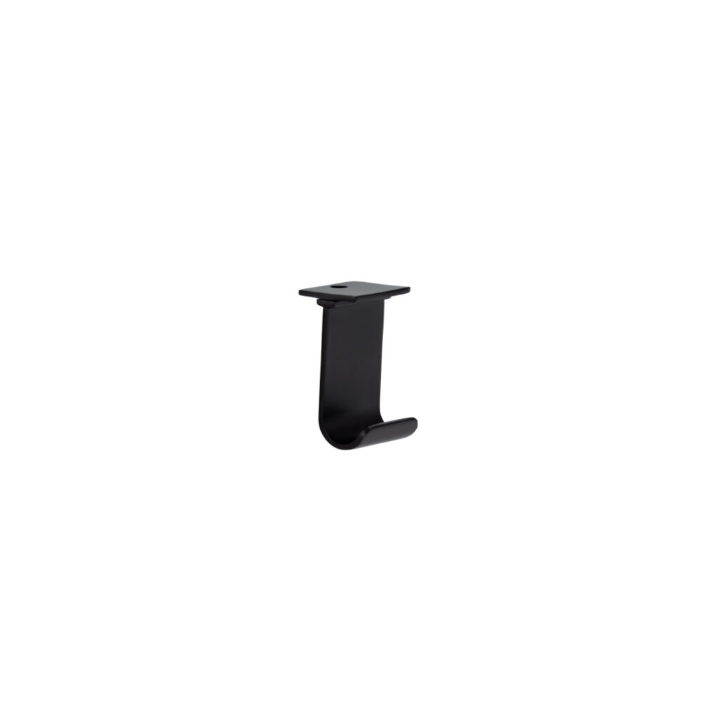 Maya Shower Hook - Matte Black