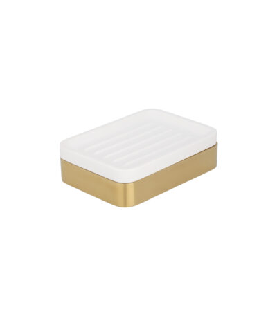 Maya Soap Dish Shelf - Brushed Brass