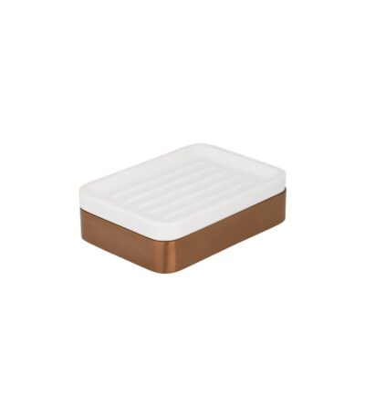 Maya Soap Dish Shelf - Brushed Copper