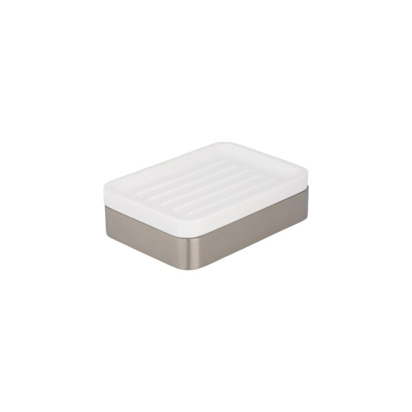 Maya Soap Dish Shelf - Brushed Nickel