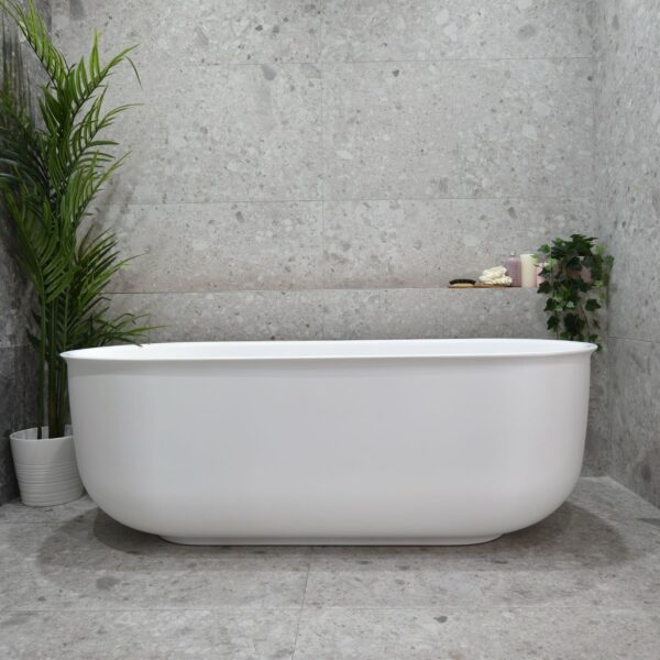 Mayfair Classic Freestanding - Matt White - No Overflow - 1700mm | SB877-1700MW