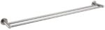 Mica Double Towel Rail - 800mm - Brushed Nickel | Bella Vista - 1148D-800-P-BN