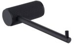 Mica Fluted Toilet Paper Holder - Black | Bella Vista - 1111-P-NR-BLK