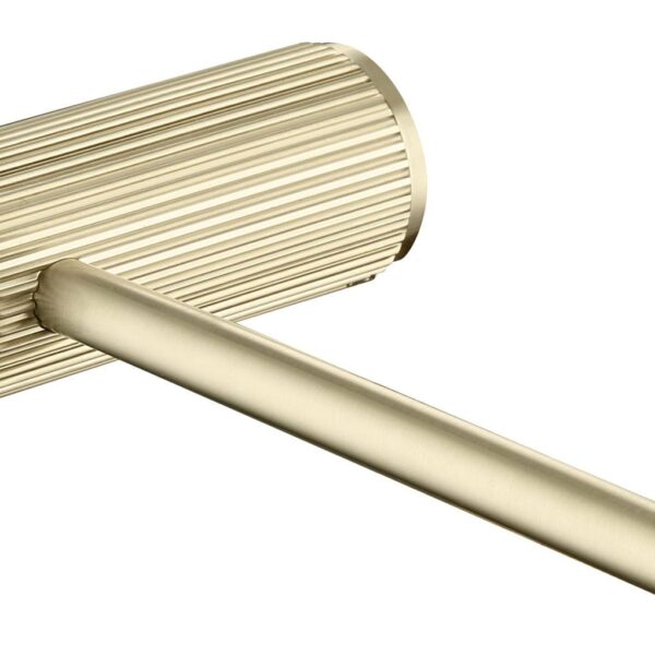 Mica Fluted Toilet Paper Holder - French Gold | Bella Vista - 1111-P-NR-FG