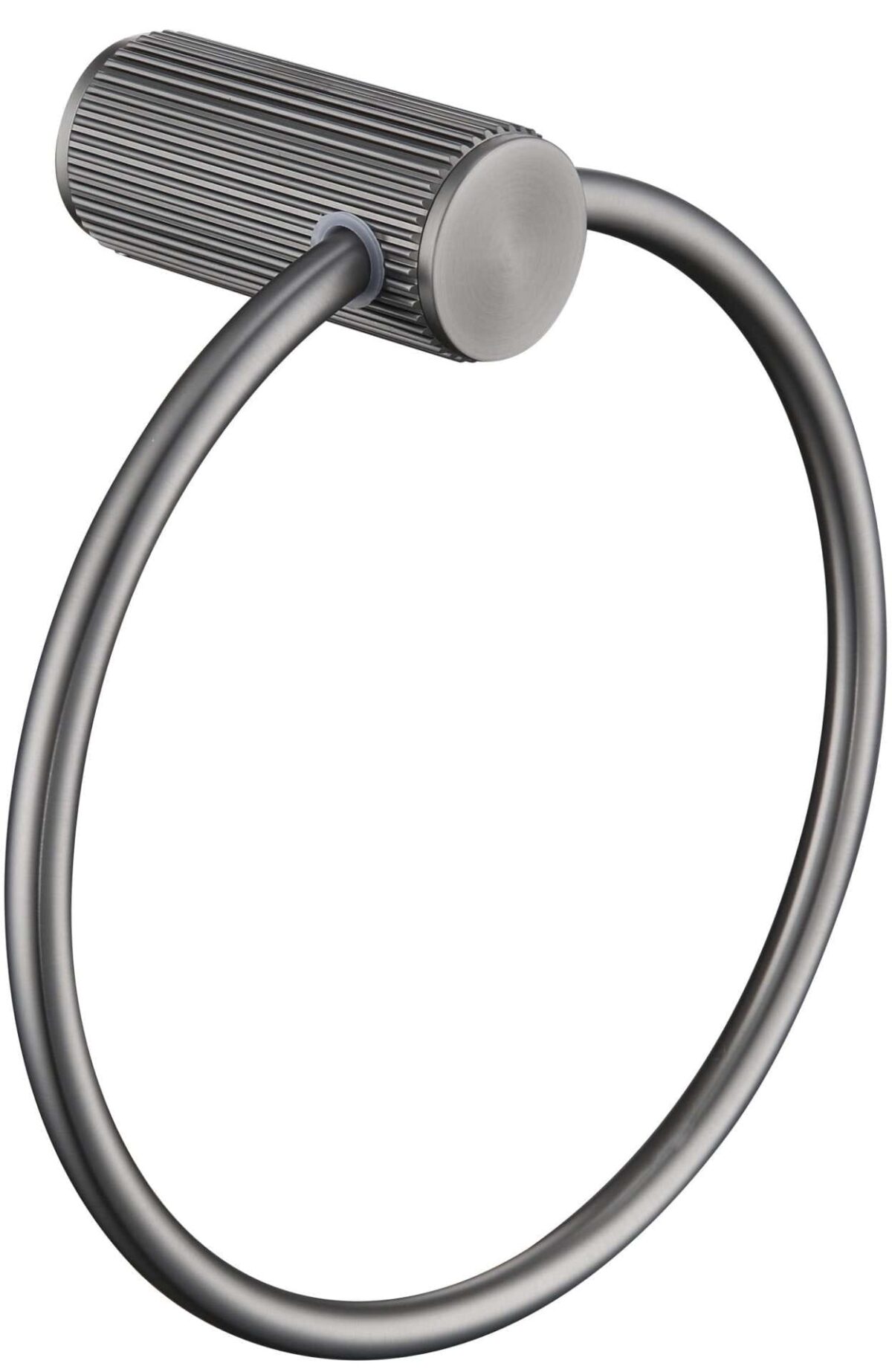 Mica Fluted Towel Ring - Gunmetal | Bella Vista - 1104-P-NR-GM
