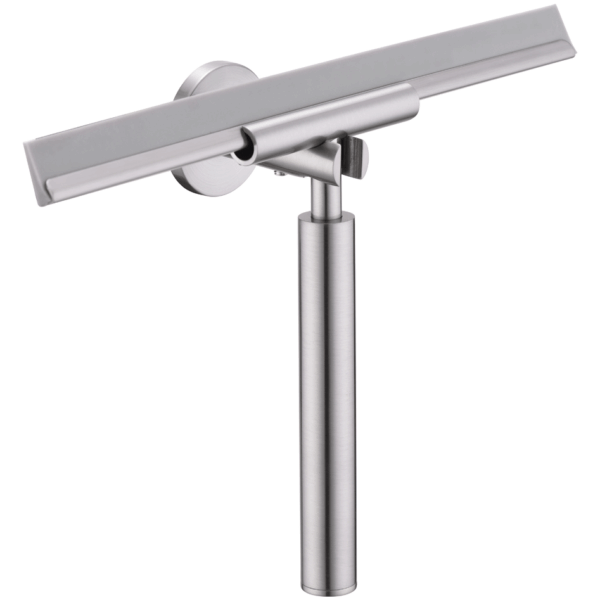Mica Glass Squeegee - Brushed Nickel | Bella Vista - 1164SQ-P-BN