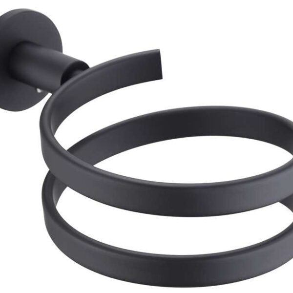 Mica Hair Dryer Holder - Black | Bella Vista - 1179HD-P-BLK