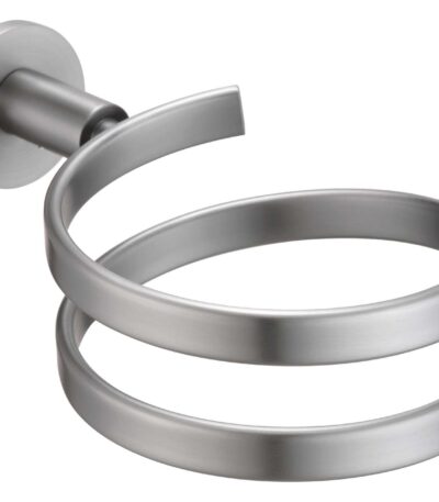 Mica Hair Dryer Holder - Brushed Nickel | Bella Vista - 1179HD-P-BN