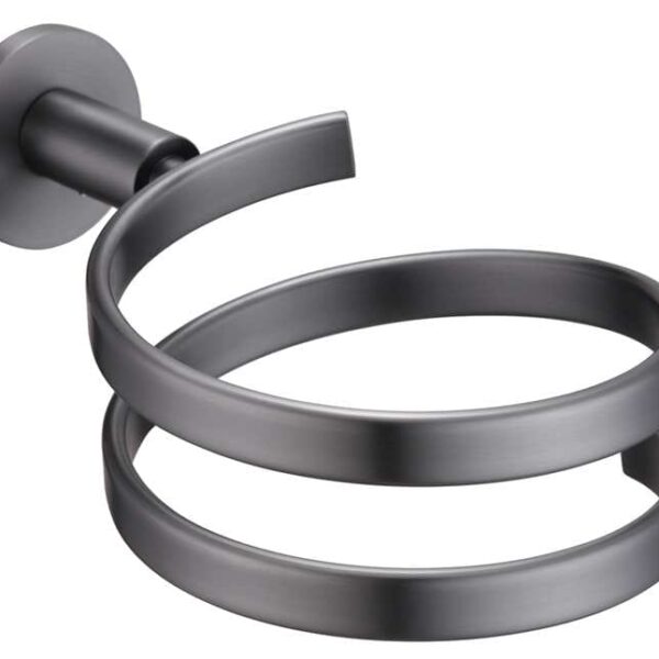 Mica Hair Dryer Holder - Gunmetal | Bella Vista - 1179HD-P-GM