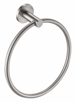 Mica Hand Towel Ring - Brushed Nickel | Bella Vista - 1104-P-BN