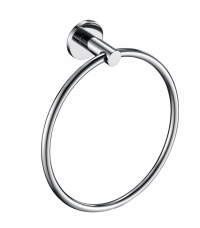 Mica Hand Towel Ring - Chrome | Bella Vista - 1104-P