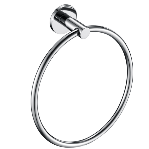 Mica Hand Towel Ring - Chrome | Bella Vista - 1104-P
