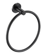 Mica Hand Towel Ring - Gunmetal | Bella Vista - 1104-P-GM