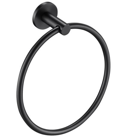 Mica Hand Towel Ring - Gunmetal | Bella Vista - 1104-P-GM