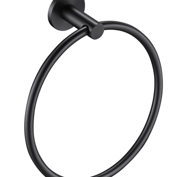 Mica Hand Towel Ring - Gunmetal | Bella Vista - 1104-P-GM