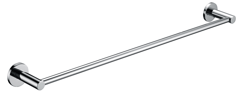 Mica Single Towel Rail - 800mm - Chrome | Bella Vista - 1124-800-P