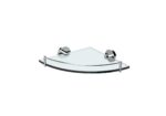 Michelle Glass Corner Shelf, 250mm