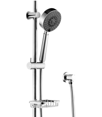 Michelle Multifunction Rail Shower with Soap Basket