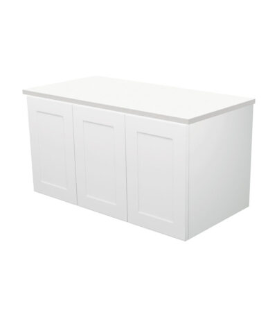 Mila 900 Wall-Hung Cabinet, Left Drawer