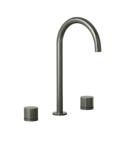 Milani Assembly Bench Mounted Set - Brushed Gunmetal
