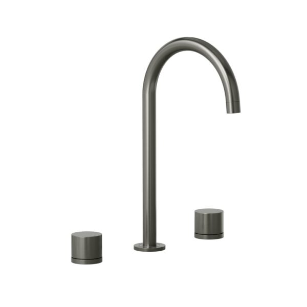 Milani Assembly Bench Mounted Set - Brushed Gunmetal