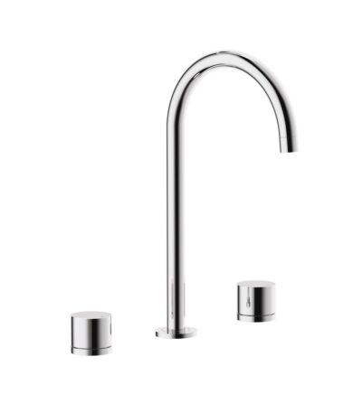 Milani Assembly Bench Mounted Set - Chrome