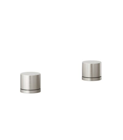 Milani Assembly Bench-Mounted Taps - Brushed Nickel